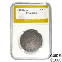 1811/10 50C PGA AU50