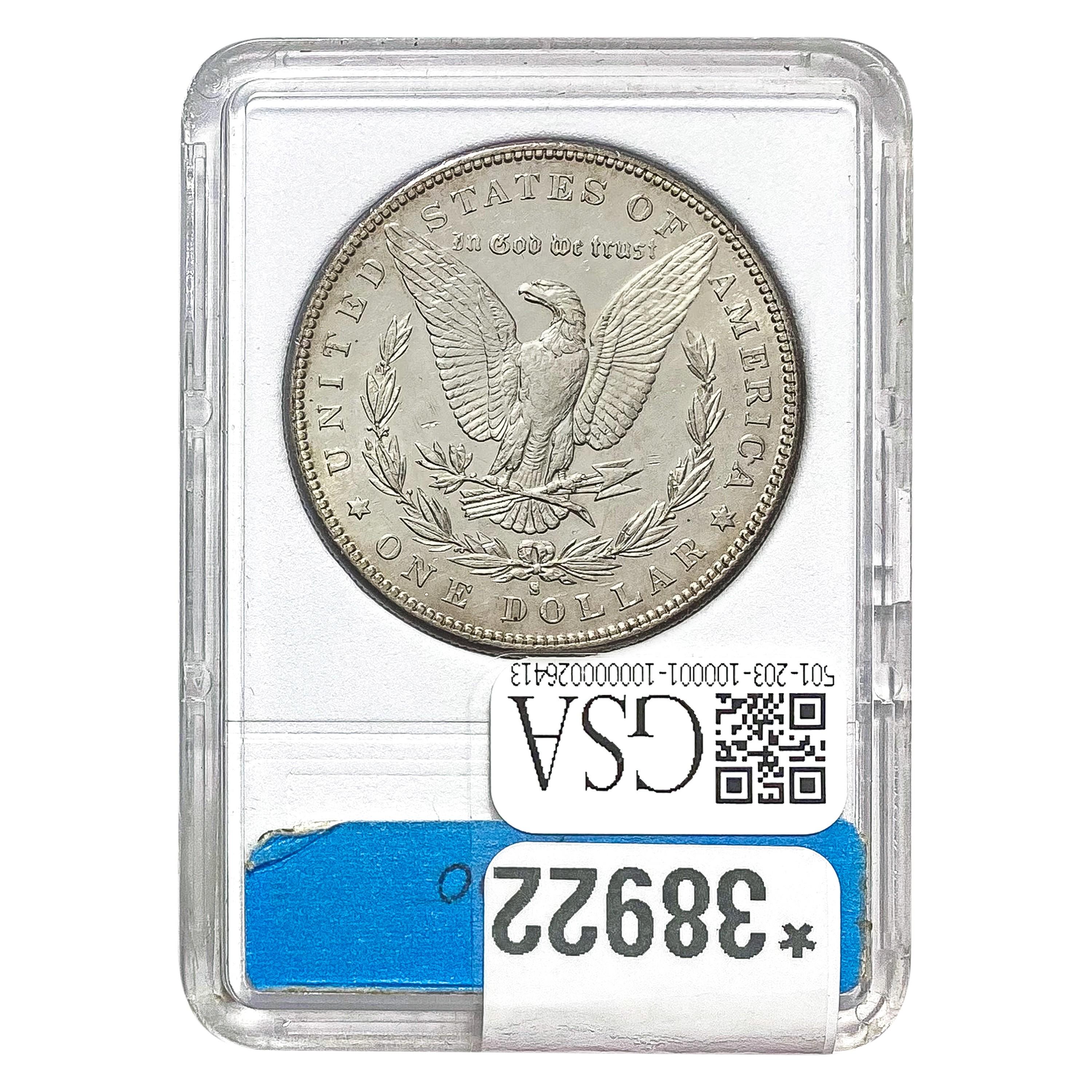 1886-S Morgan Dollar ANGS MS67