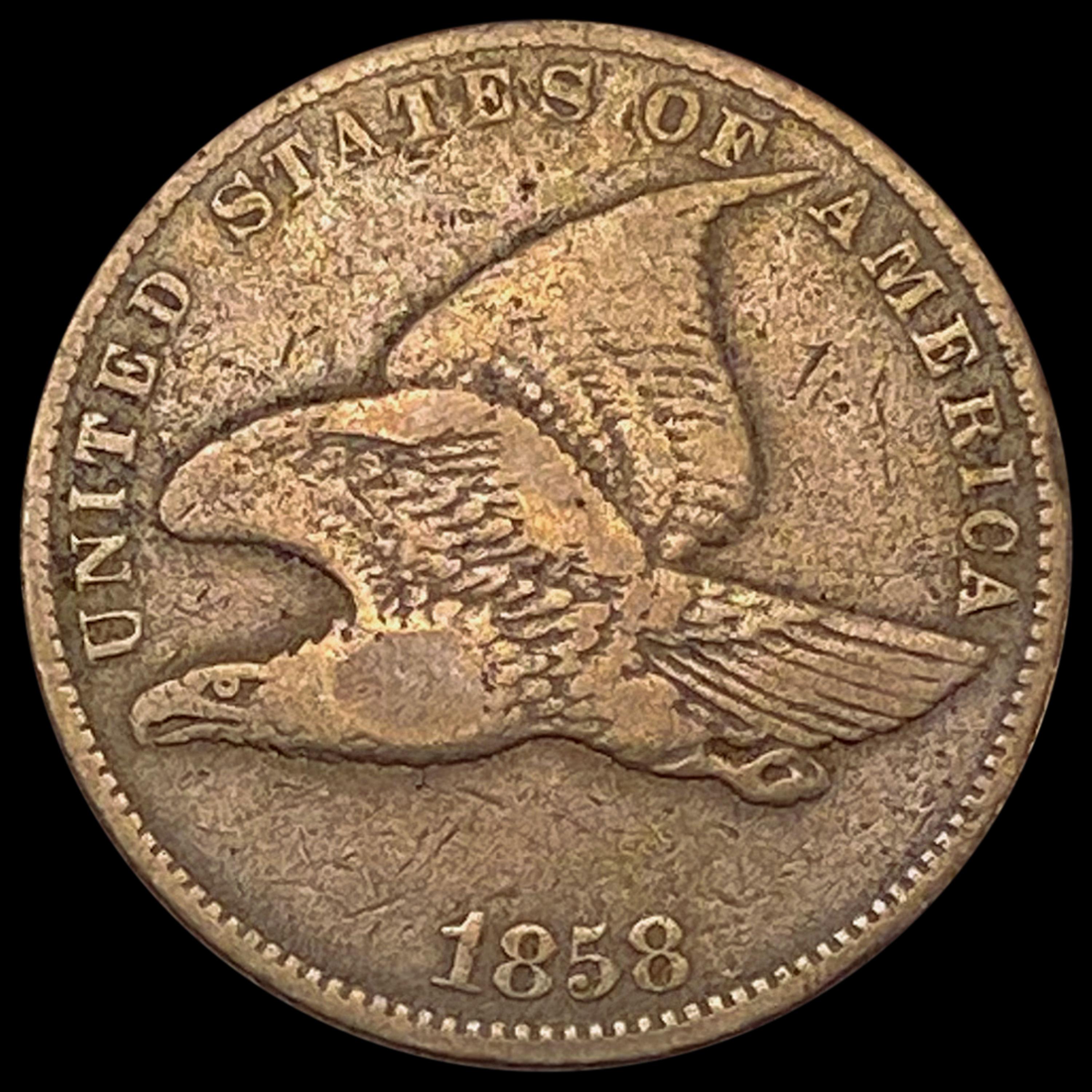 1858 Flying Eagle Cent LIGHTLY CIRCULATED