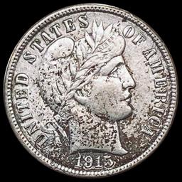 1915 Barber Dime UNCIRCULATED