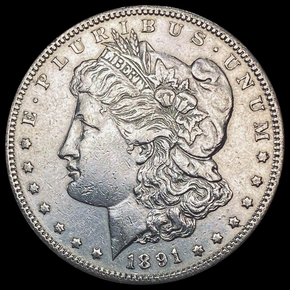 1891-S Morgan Silver Dollar UNCIRCULATED