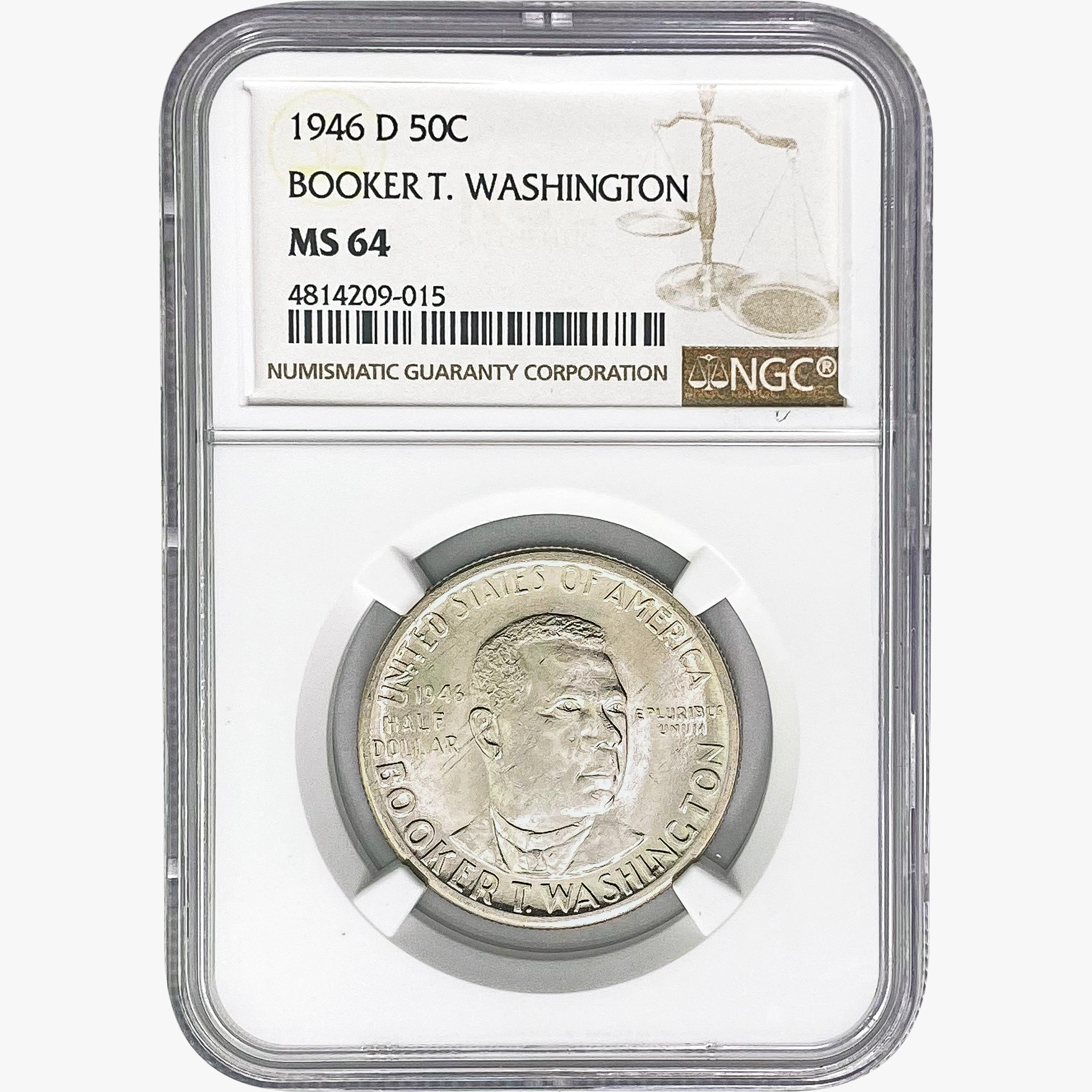 1946-1952 Gem BU Booker T and Wash Carver Half Dollar Lot [4 Coins] NGC MS64/65