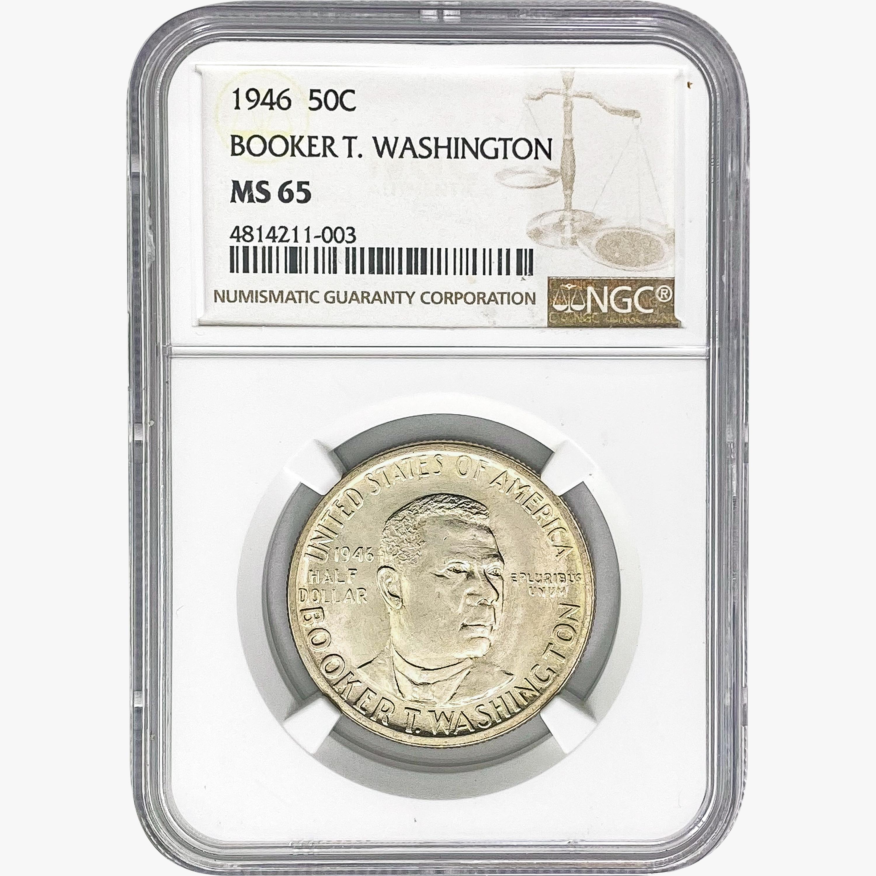 1946-1952 Gem BU Booker T and Wash Carver Half Dollar Lot [4 Coins] NGC MS64/65