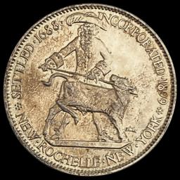 1938 New Rochelle Half Dollar UNCIRCULATED