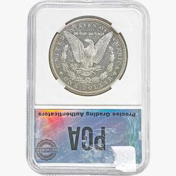 1890-CC Morgan Silver Dollar PGA MS63 DMPL