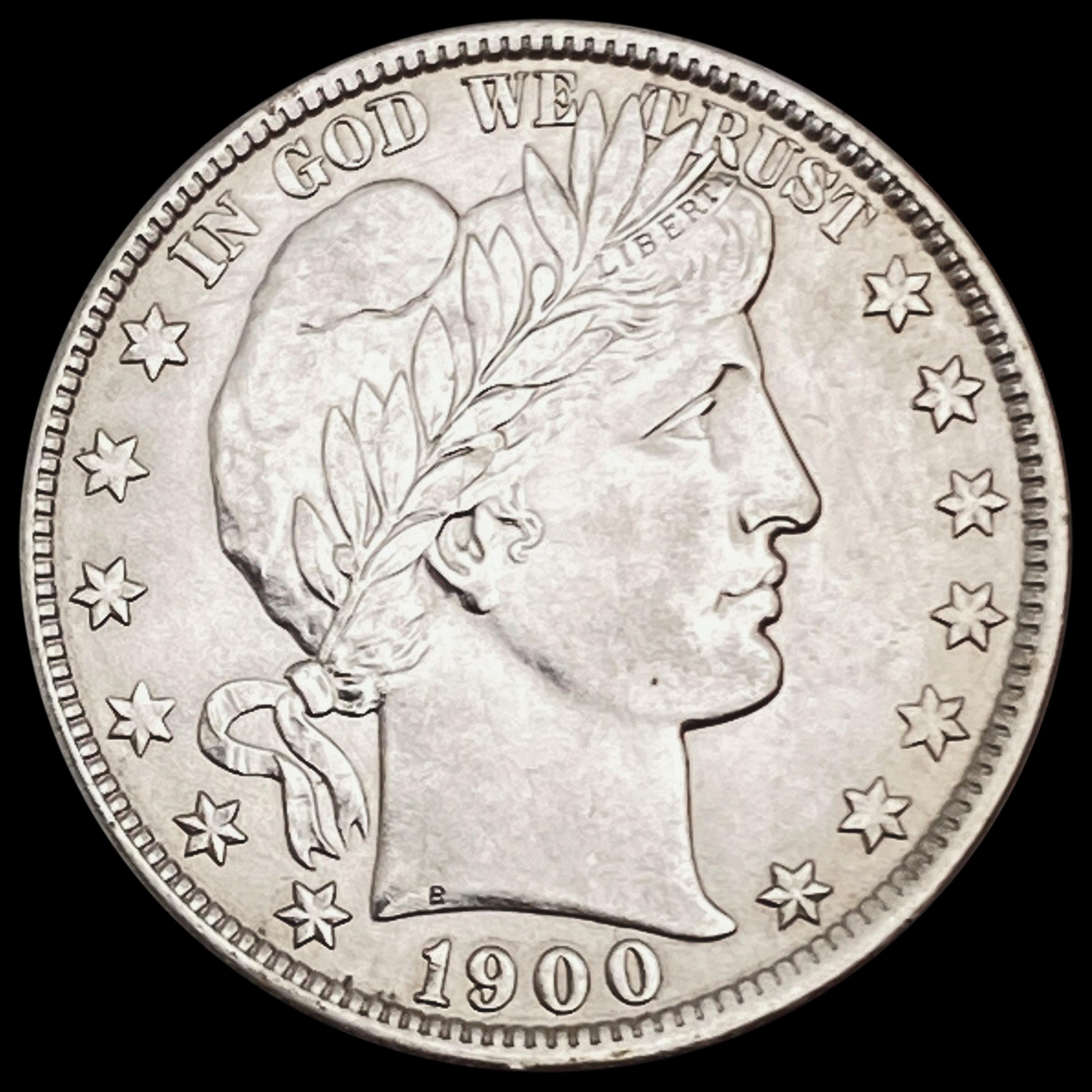 1900 Barber Half Dollar - Silver UNCIRCULATED