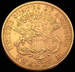 1874-CC $20 Gold Double Eagle