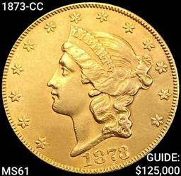 1873-CC $20 Gold Double Eagle