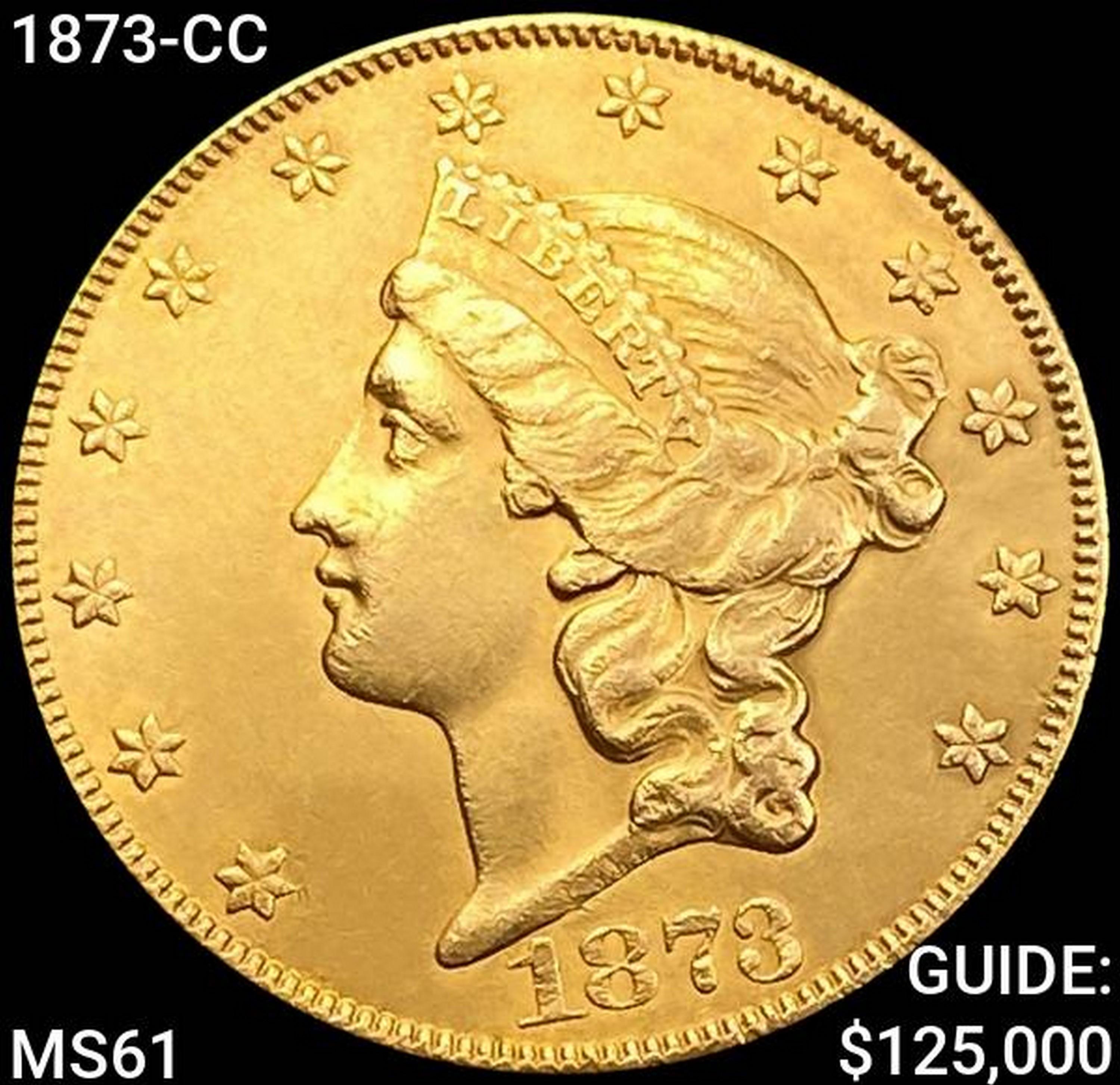 1873-CC $20 Gold Double Eagle
