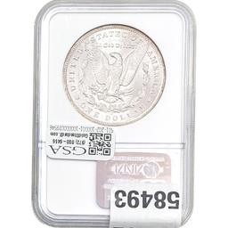 1885-O Morgan Dollar ANACS MS65