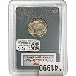 1918-D Buffalo Nickel CCGS VF20