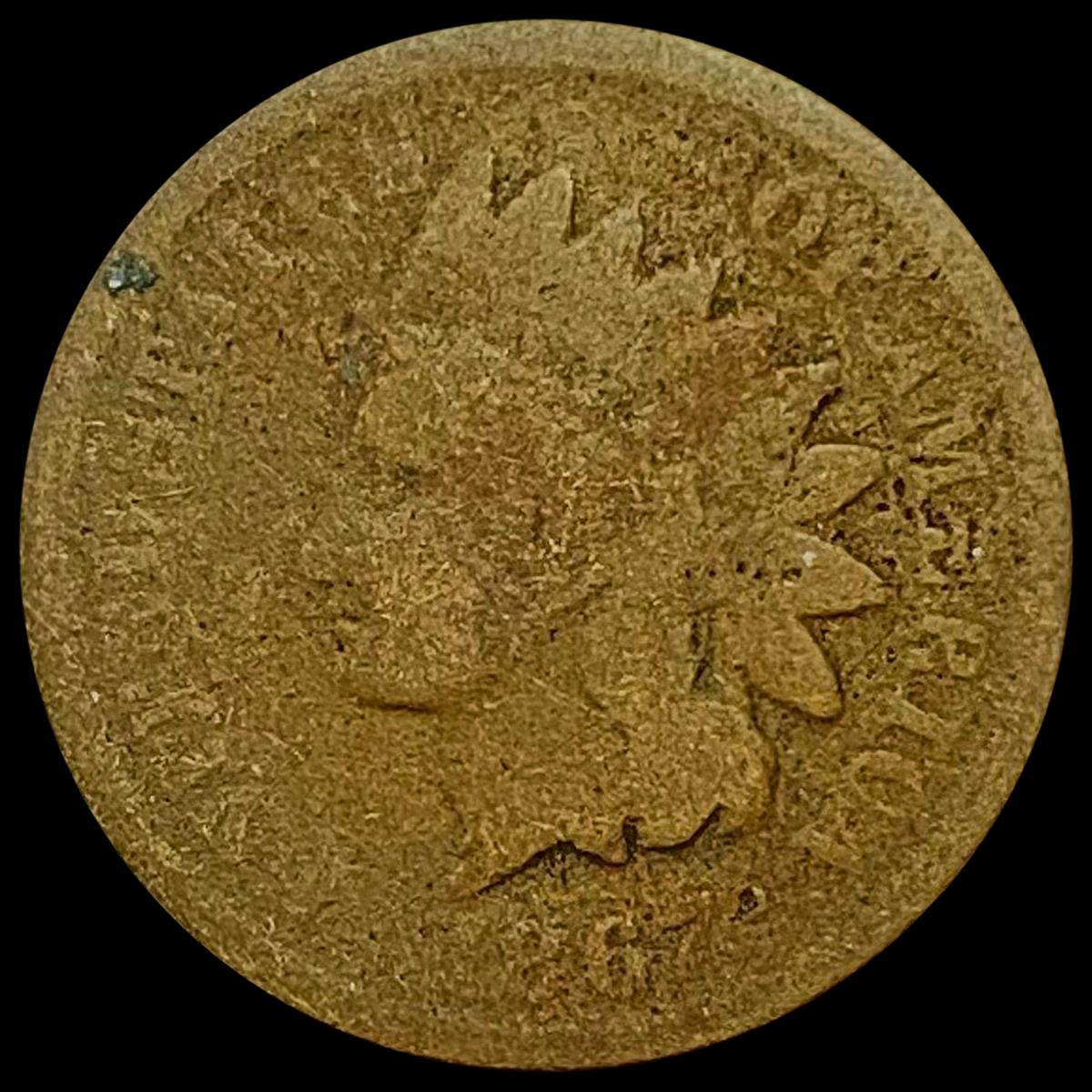 1872 Indian Head Cent NICELY CIRCULATED
