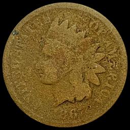 1872 Indian Head Cent NICELY CIRCULATED