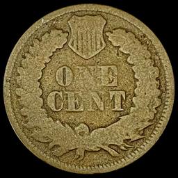 1872 Indian Head Cent NICELY CIRCULATED
