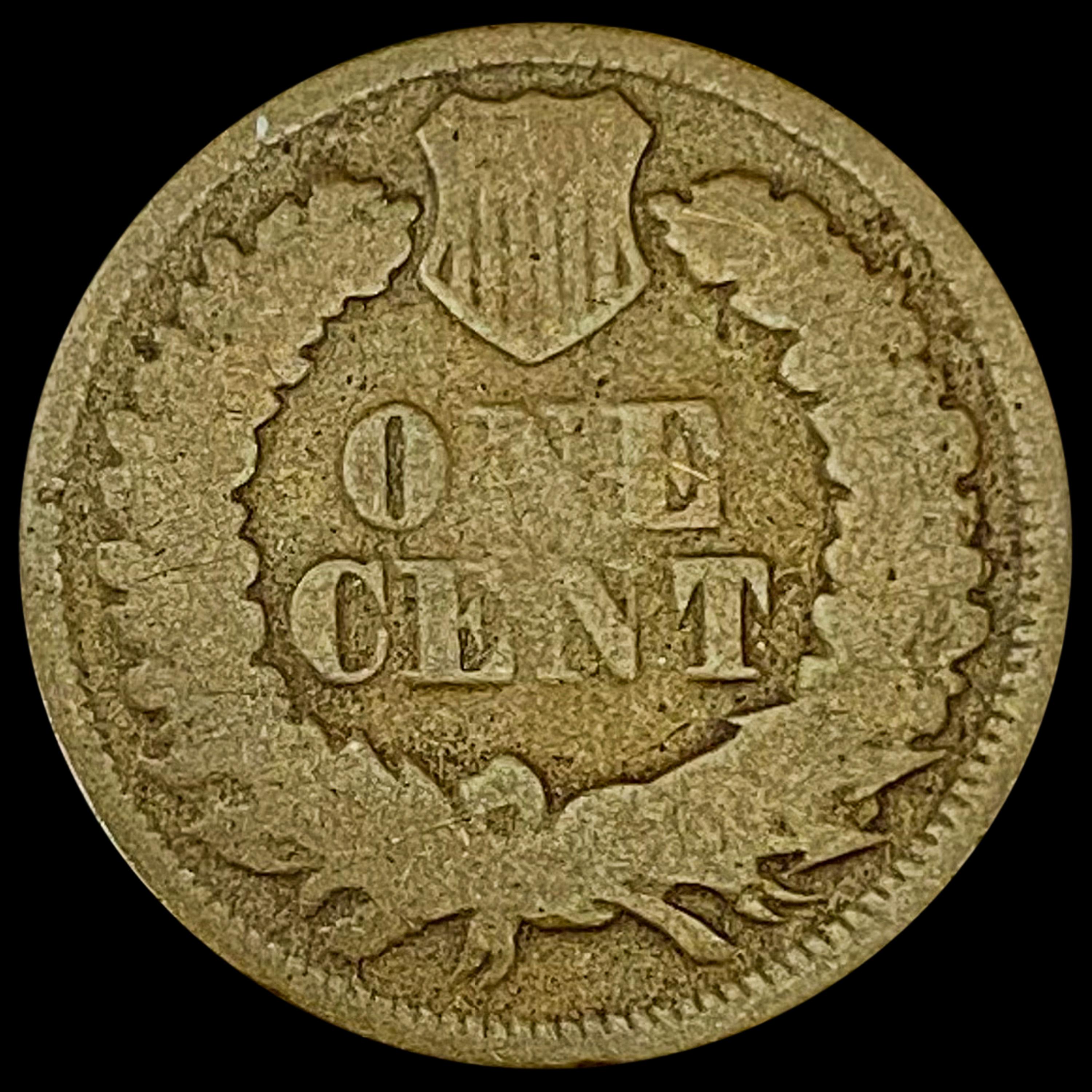 1872 Indian Head Cent NICELY CIRCULATED
