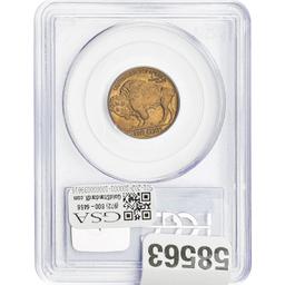 1938-D 5C Buffalo PCGS MS66