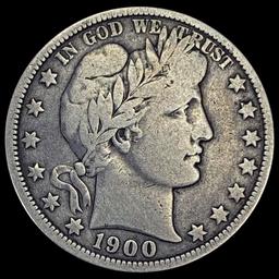 1900-O Barber Half Dollar NICELY CIRCULATED