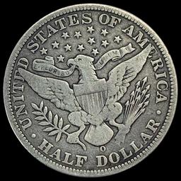 1900-O Barber Half Dollar NICELY CIRCULATED