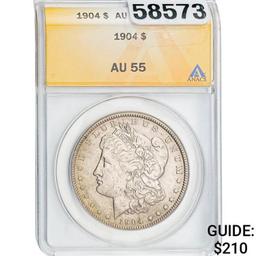 1904 $1 ANACS AU55