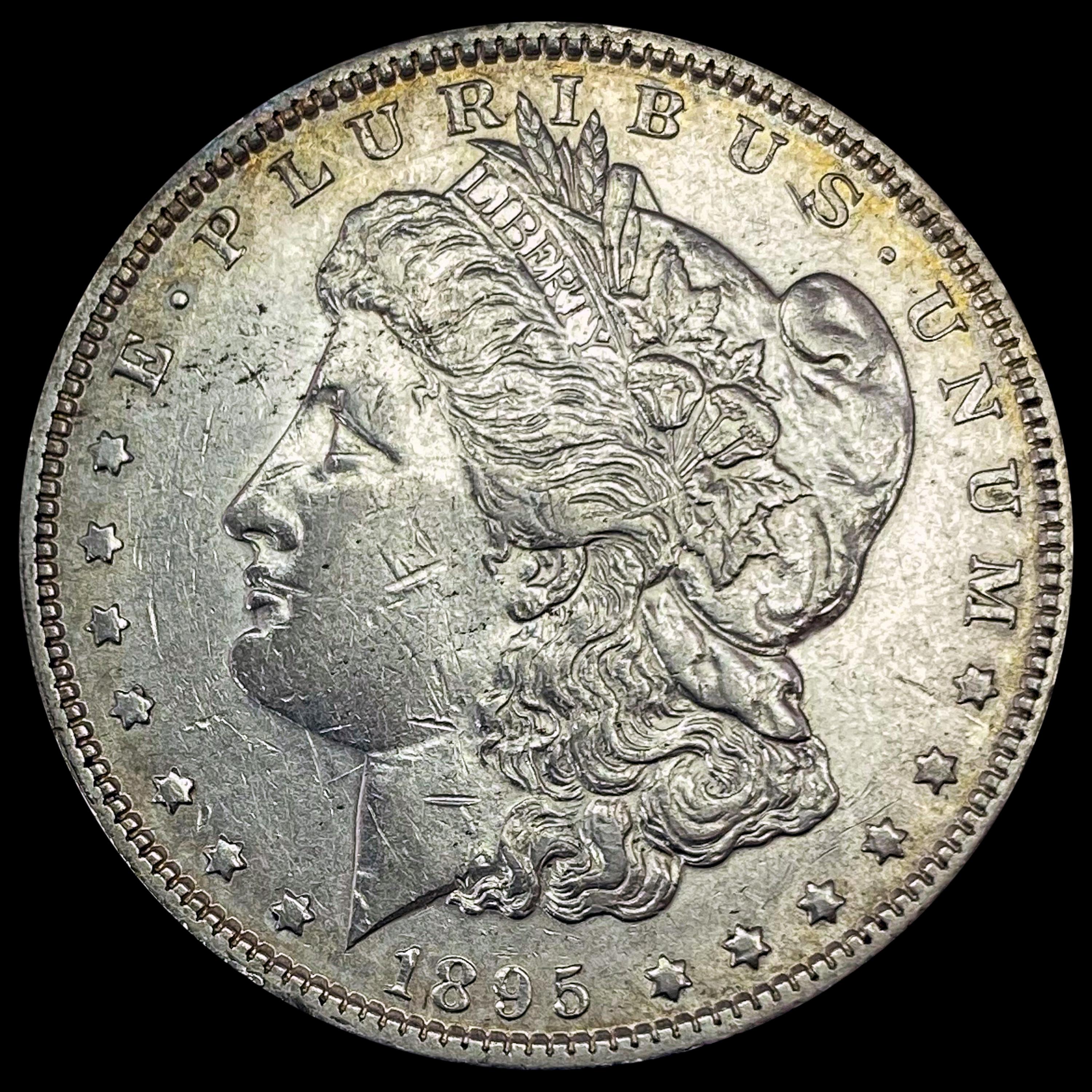 1895 Morgan Silver Dollar CLOSELY UNCIRCULATED