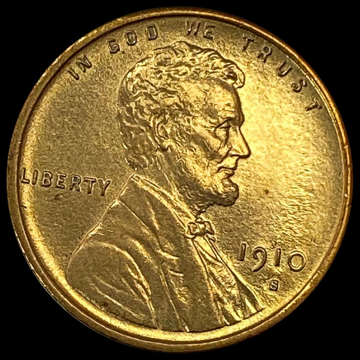 1910-S Lincoln Wheat Cent UNCIRCULATED