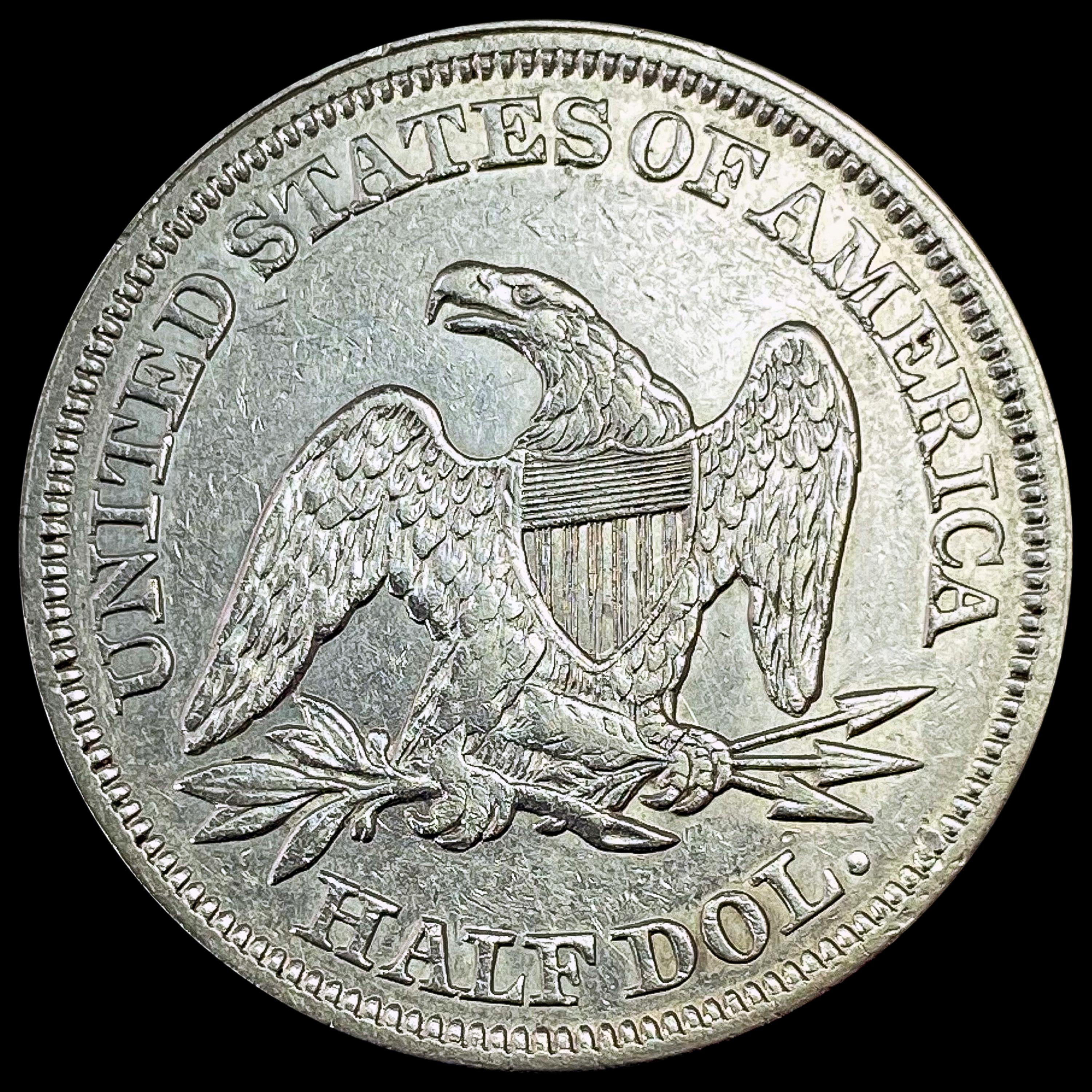 1858 Seated Liberty Half Dollar UNCIRCULATED
