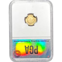 1856 G$1 Slanted 5 PGA MS63