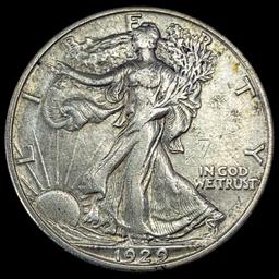 1929-D Walking Liberty Half Dollar CLOSELY UNCIRCULATED