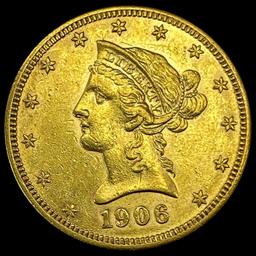 1906 Liberty Head Eagle $10 UNCIRCULATED