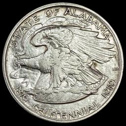 1921 Alabama Centennial Half Dollar CLOSELY UNCIRCULATED