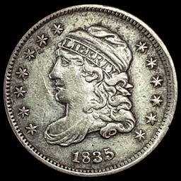 1835 Capped Bust Half Dime NEARLY UNCIRCULATED