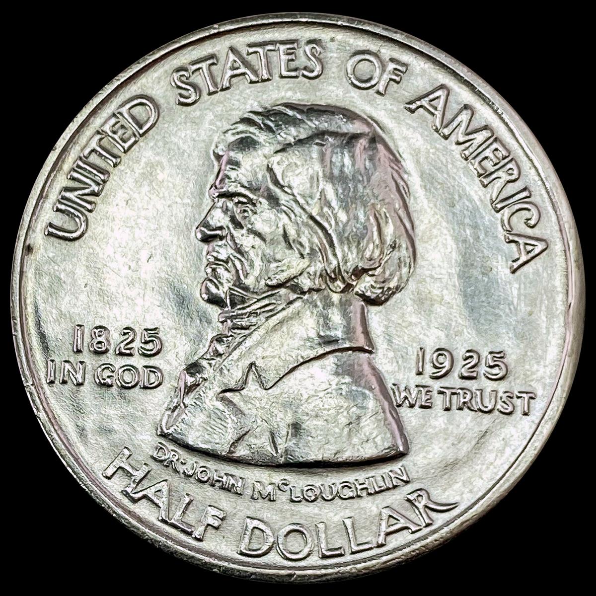 1925 Fort Vancouver Half Dollar UNCIRCULATED