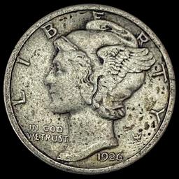 1926 Mercury Dime LIGHTLY CIRCULATED