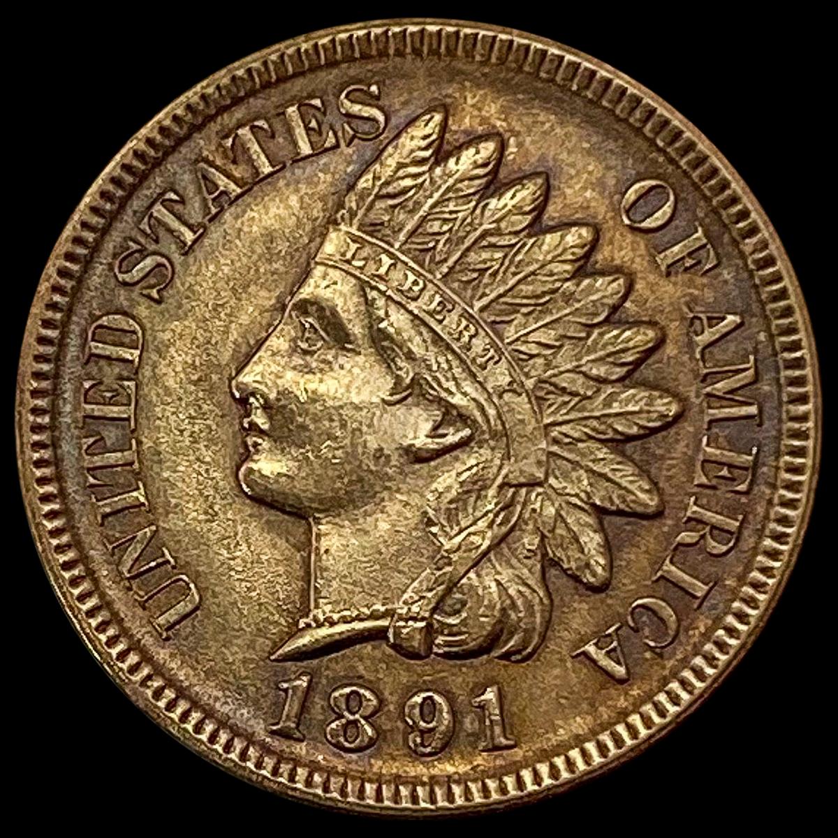 1891 Indian Head Cent UNCIRCULATED