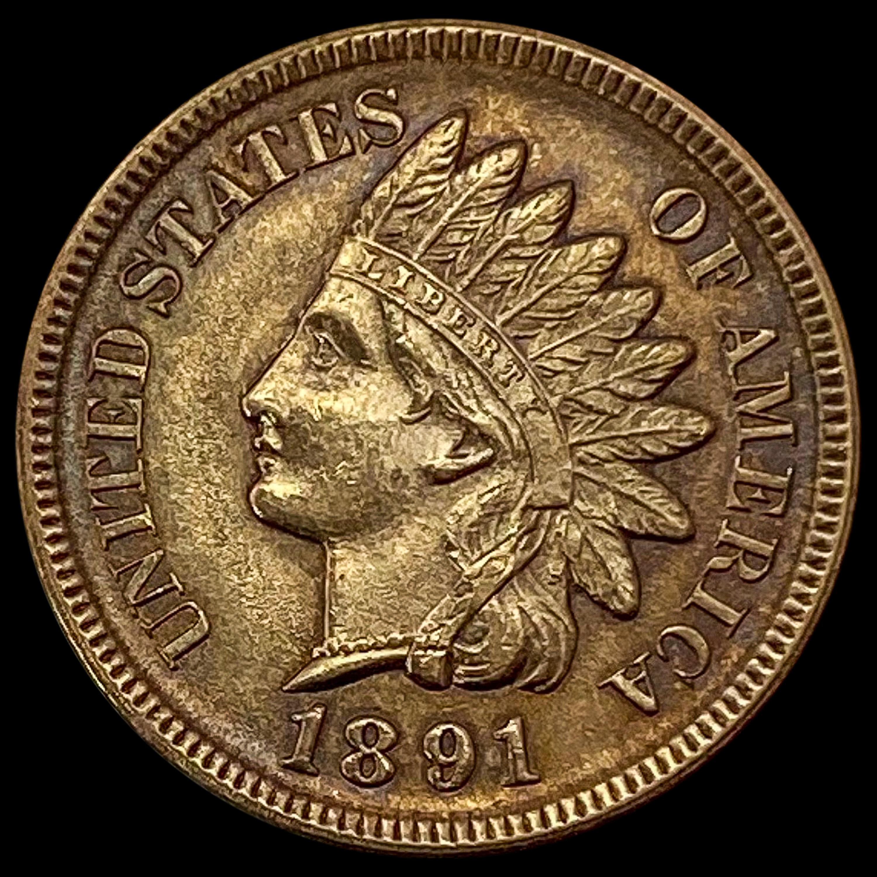 1891 Indian Head Cent UNCIRCULATED