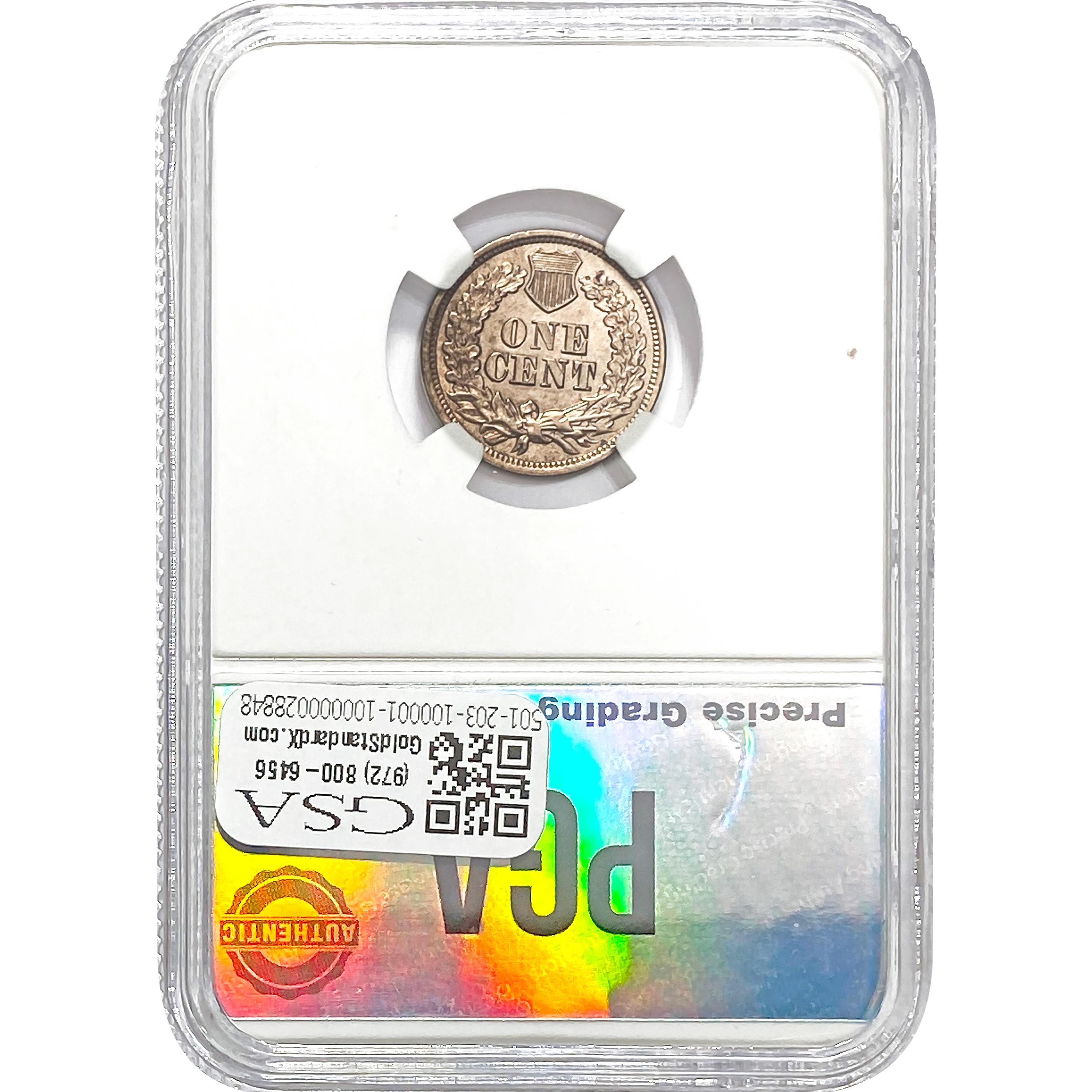 1864-L 1C PGA MS64 RED