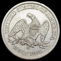 1859-S Seated Liberty Half Dollar UNCIRCULATED