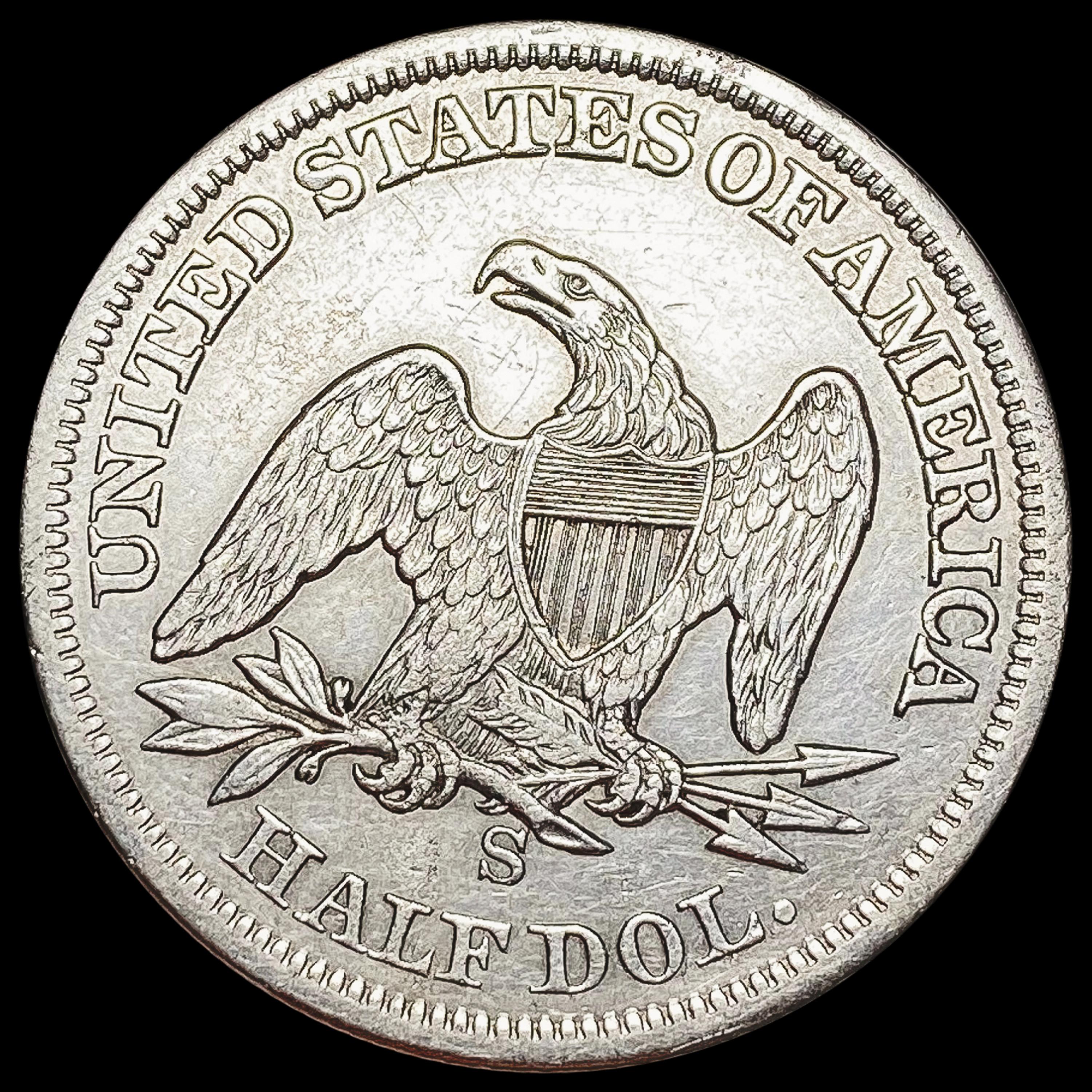 1859-S Seated Liberty Half Dollar UNCIRCULATED