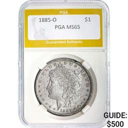 1885-O $1 PGA MS65