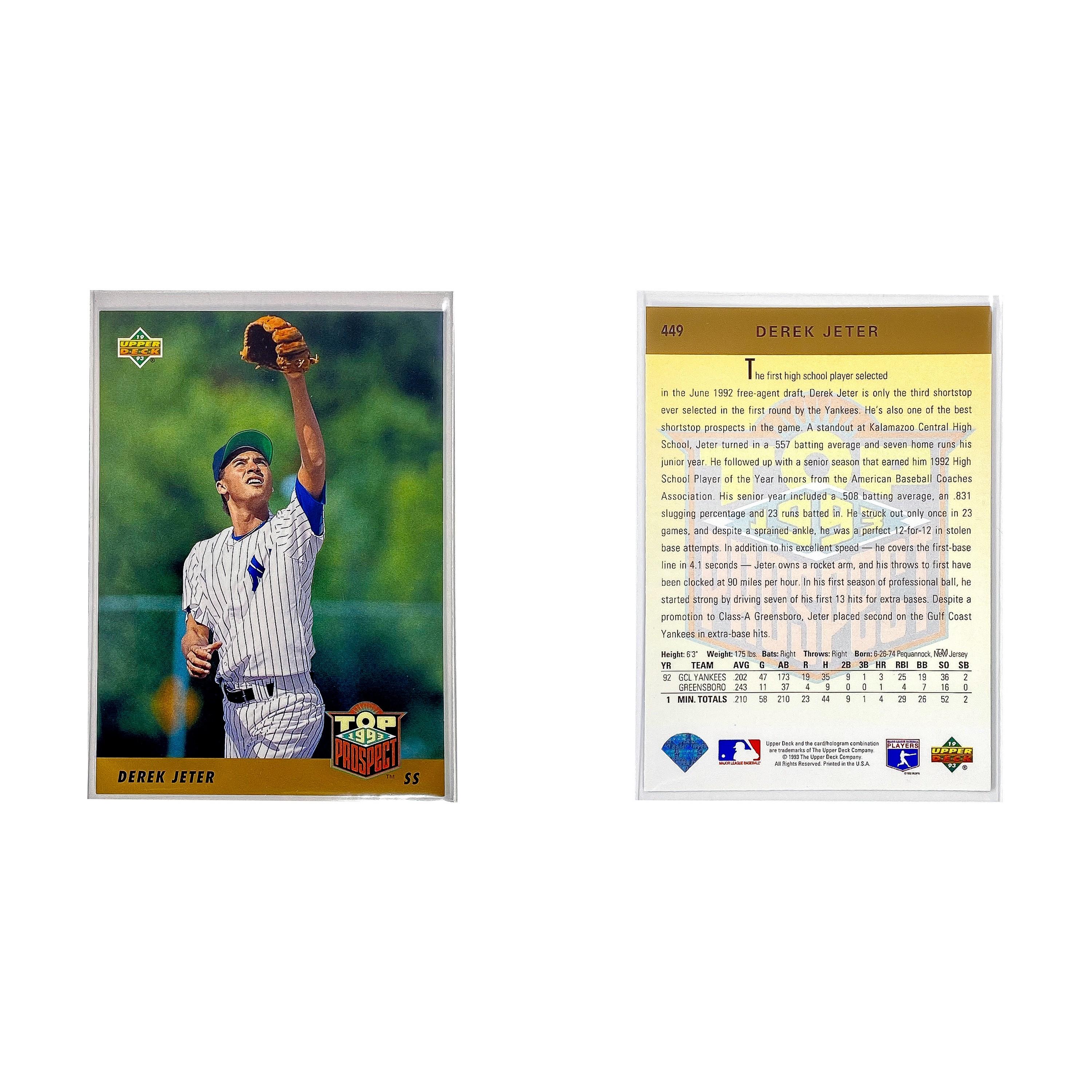 1993 Upper Deck [1680 Cards w/ mint Derek Jeter]
