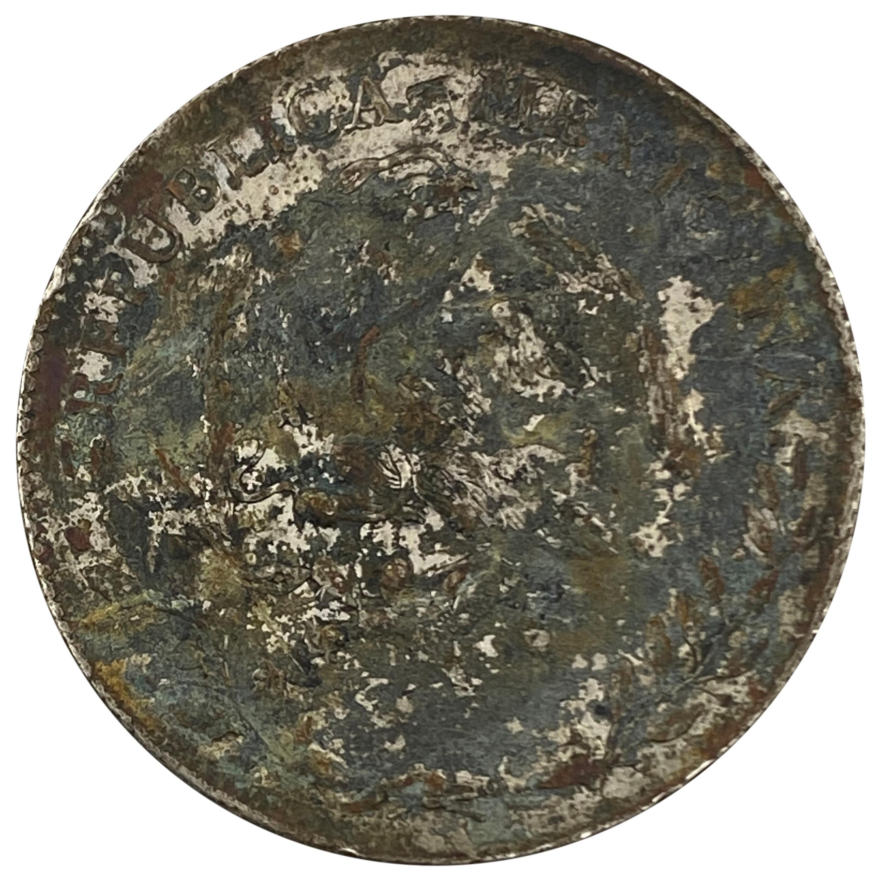 1896Zs FZ Mexico Silver 8 Reales NEARLY UNCIRCULATED