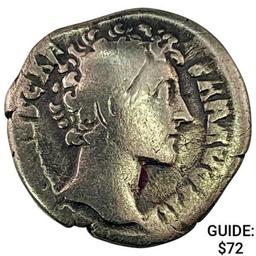 Roman Mar. Aurelius 161-180 Silver Denarius NEARLY UNCIRCULATED