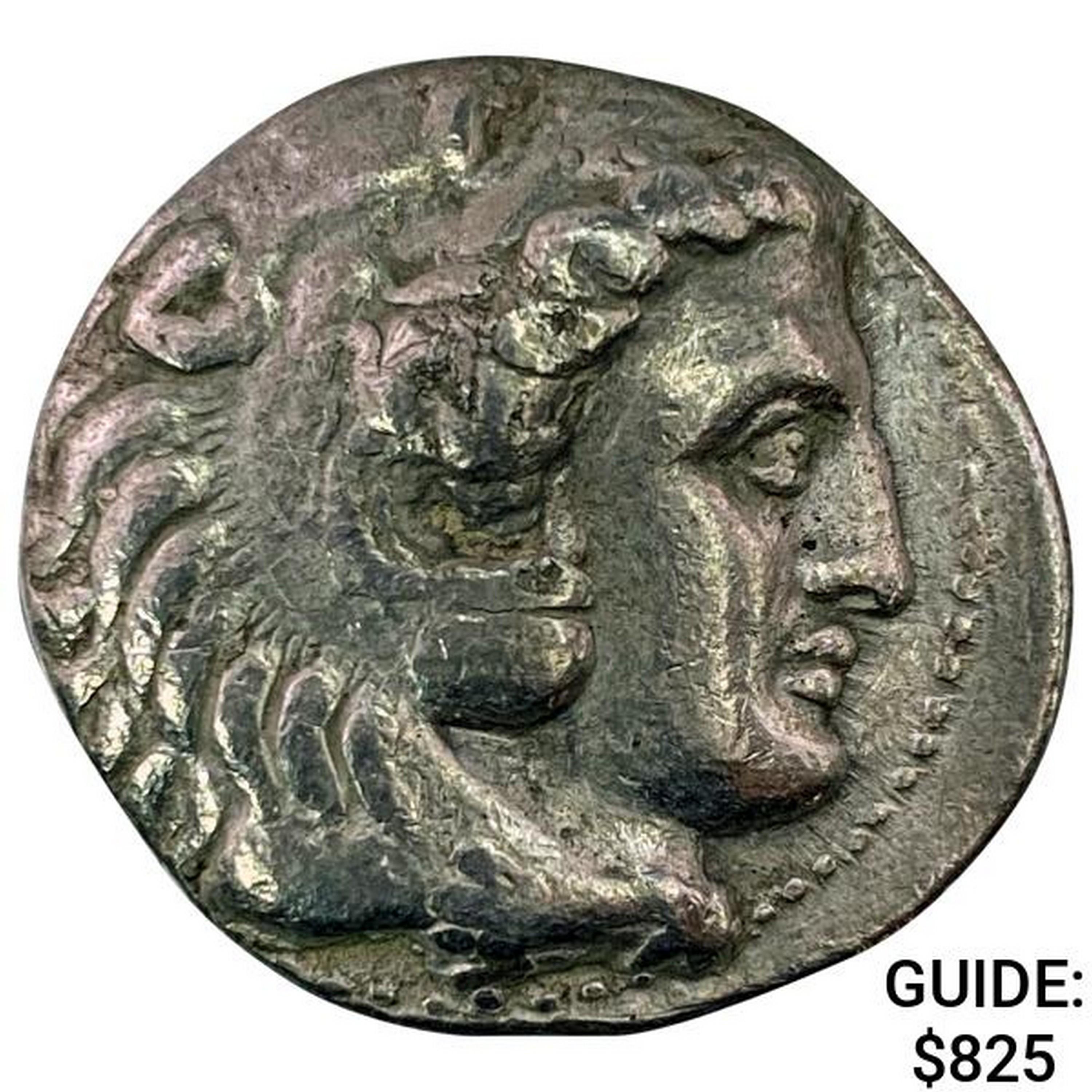 Macedon Philip III 323-317 BC Silver Tetradrachm NEARLY UNCIRCULATED