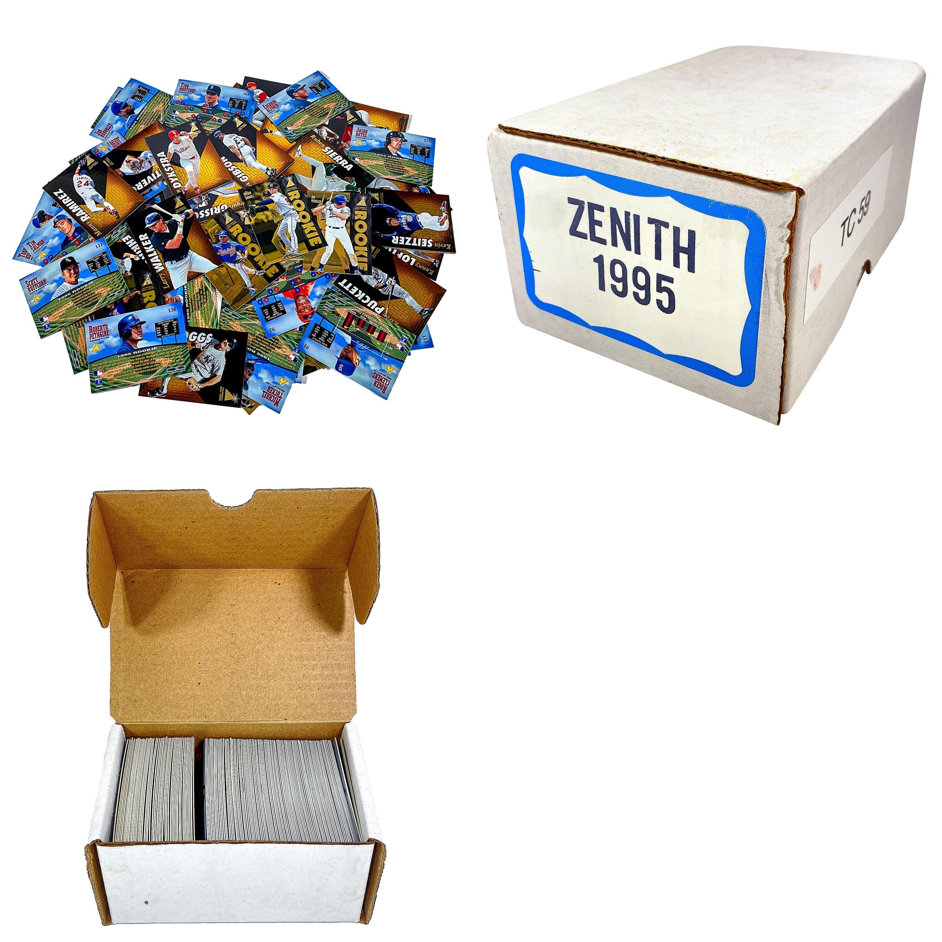 1995-6 Pinnacle/Sportflix UC3/Studio/Zenith [1497 Cards]