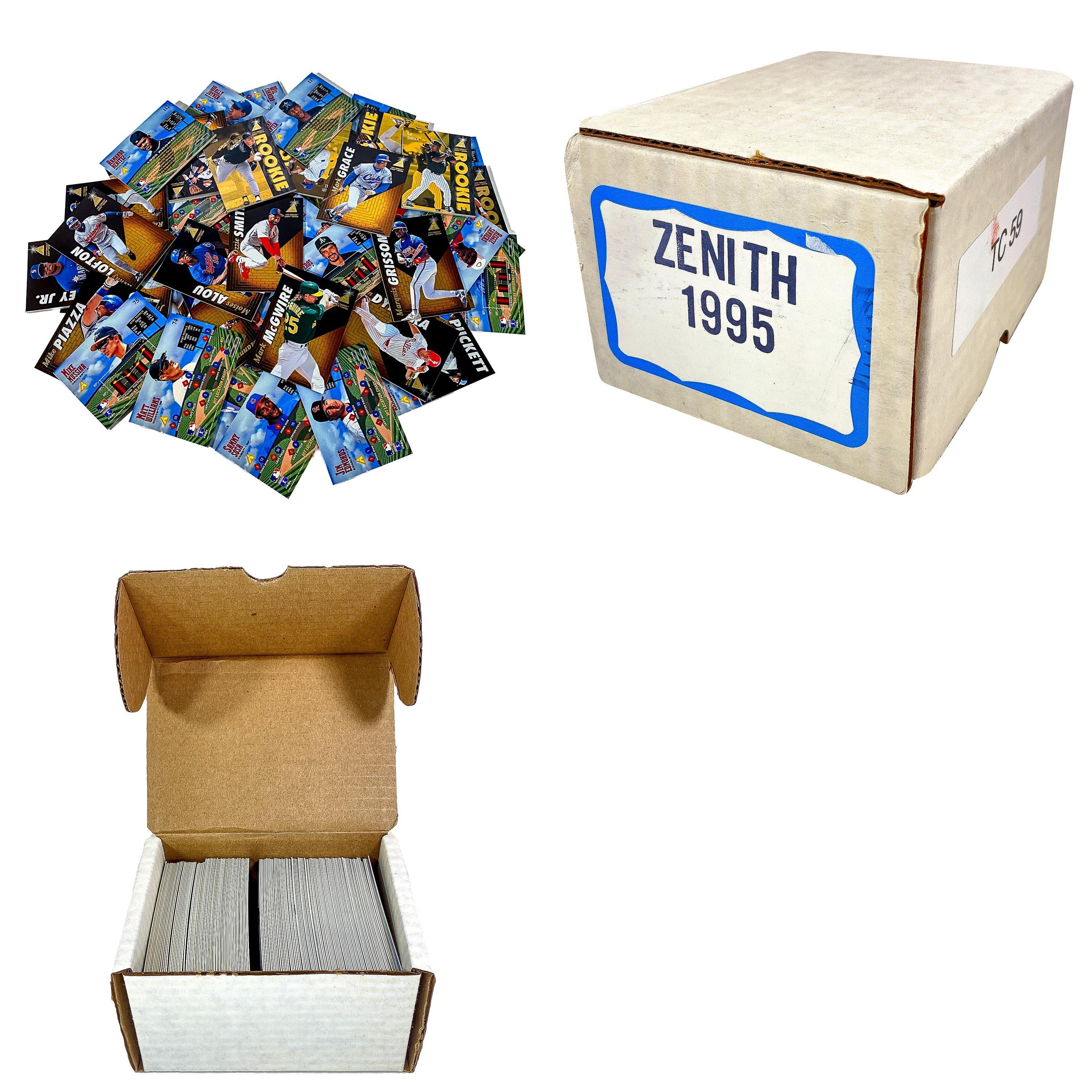 1995-6 Pinnacle/Sportflix UC3/Studio/Zenith [1497 Cards]