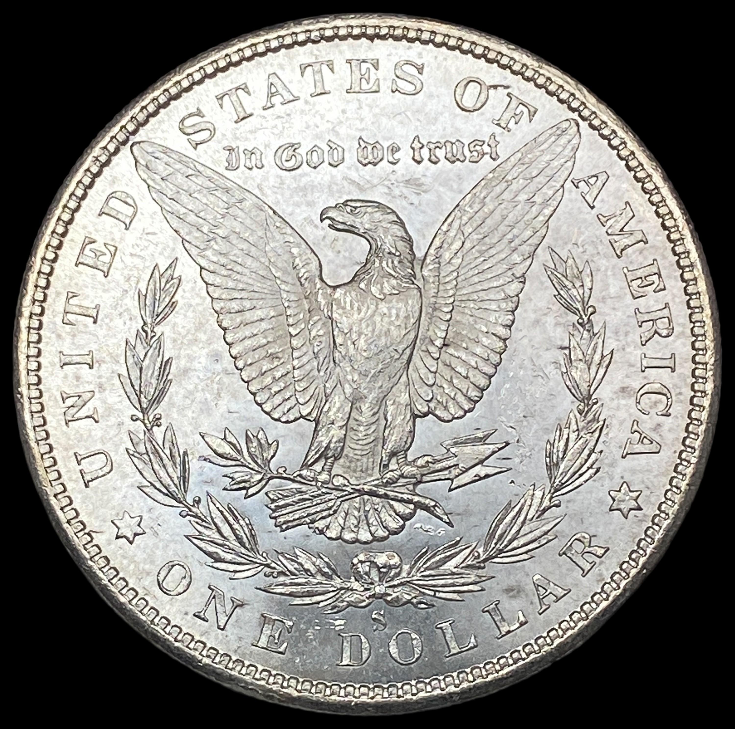 1880-S Morgan Silver Dollar GEM BU