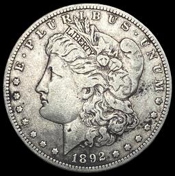 1892-S Morgan Silver Dollar LIGHTLY CIRCULATED