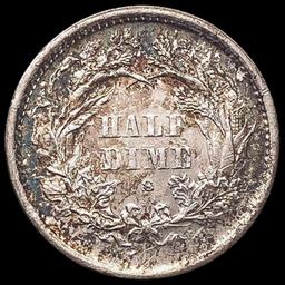 1872-S Seated Liberty Half Dime UNCIRCULATED UNCI