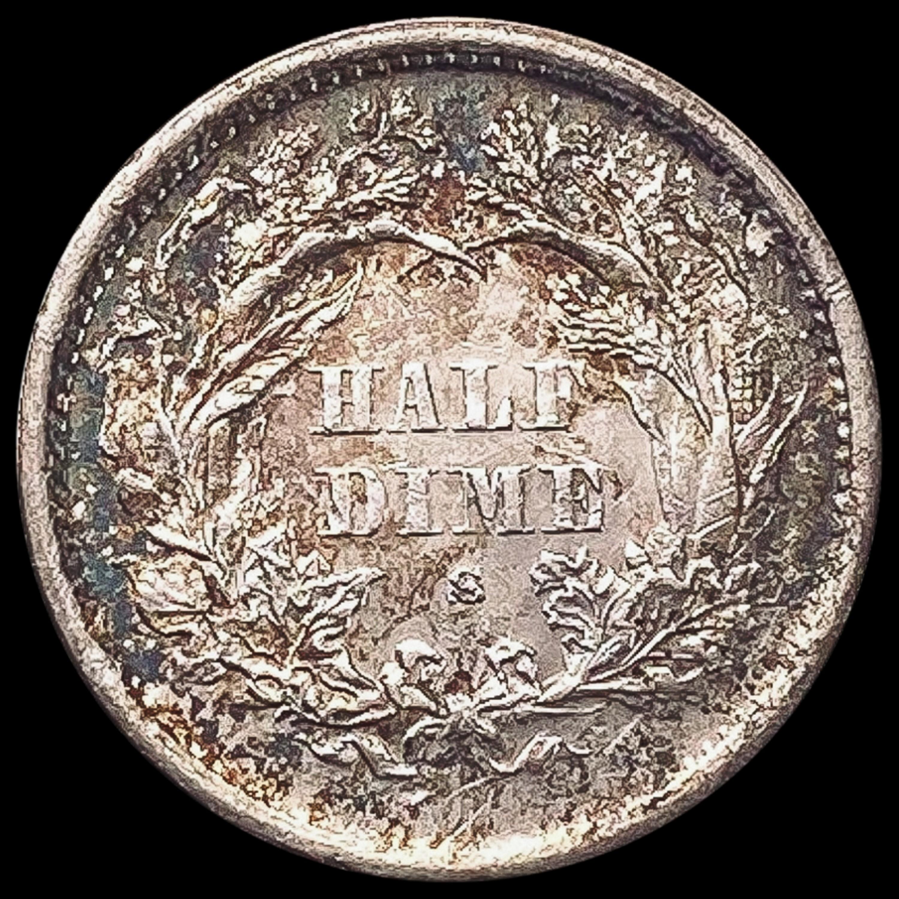 1872-S Seated Liberty Half Dime UNCIRCULATED UNCI