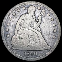 1846-O Seated Liberty Dollar NICELY CIRCULATED NICELY CIRCULATED